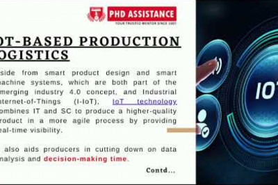 Phd Research Opportunities on Internet of Things Logistics - PhD Assistance