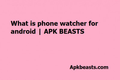 The phonewatcher app - A famous Smartphone tracking app available in the market