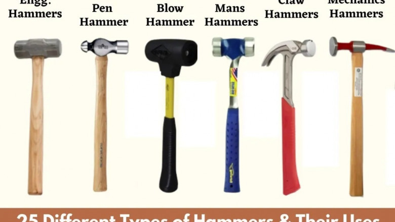 25 Types of Hammers