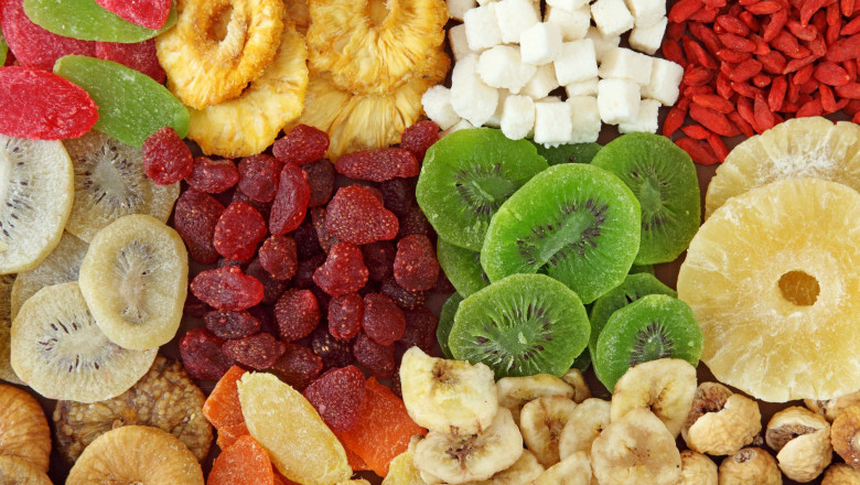 By removing moisture from food, dried food can be preserved