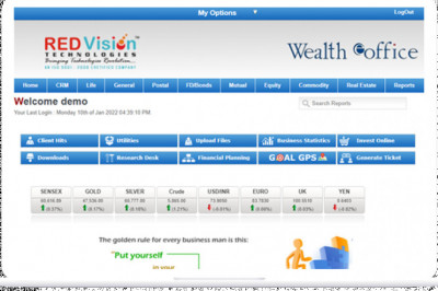 Mutual Fund Software for IFA give financial reports