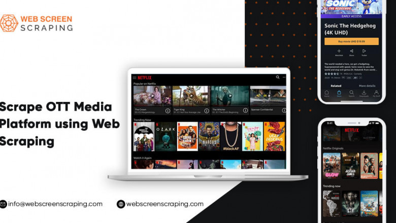 Scrape OTT Media Platform Using Web Scraping