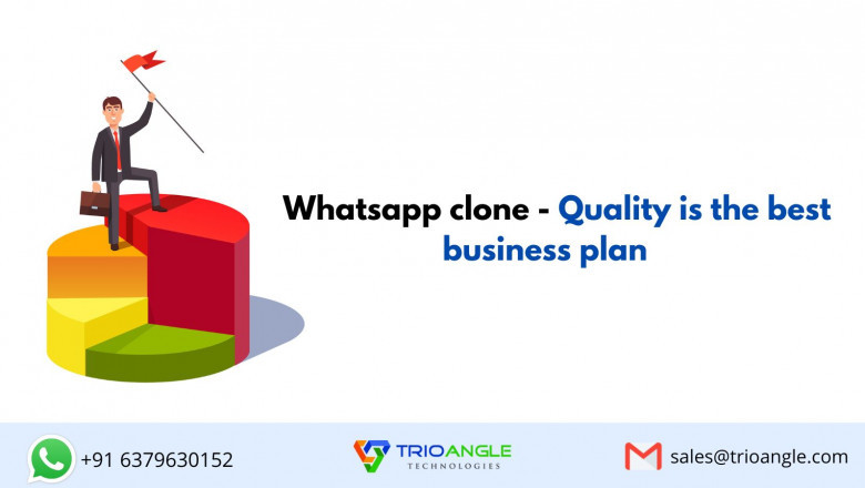 Whatsapp clone - Quality is the best business plan