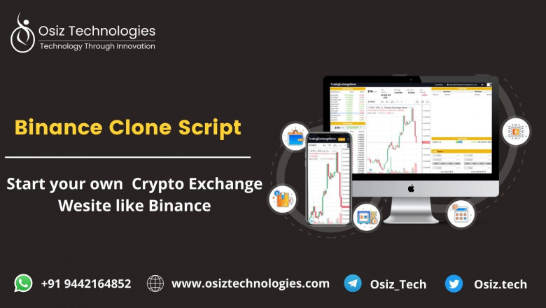 Binance clone script | Cryptocurrency exchange script | Binance clone