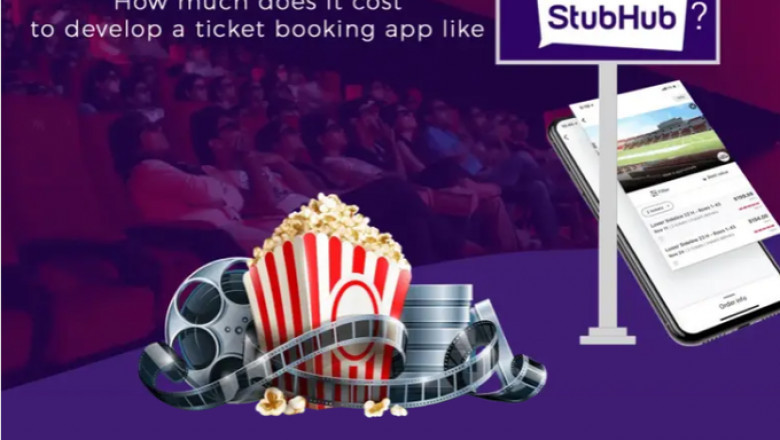 cost to develop a ticket booking app like stubhub