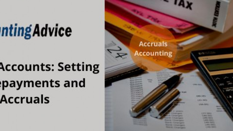 How to Set Up Prepayments and Accruals in Sage 50