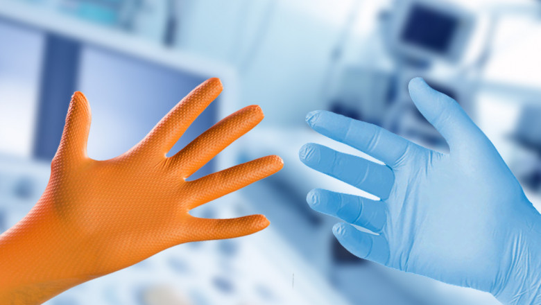 Medical Gloves; Used To Protect the Wearer and Patient from the Spread of Infection or Illness