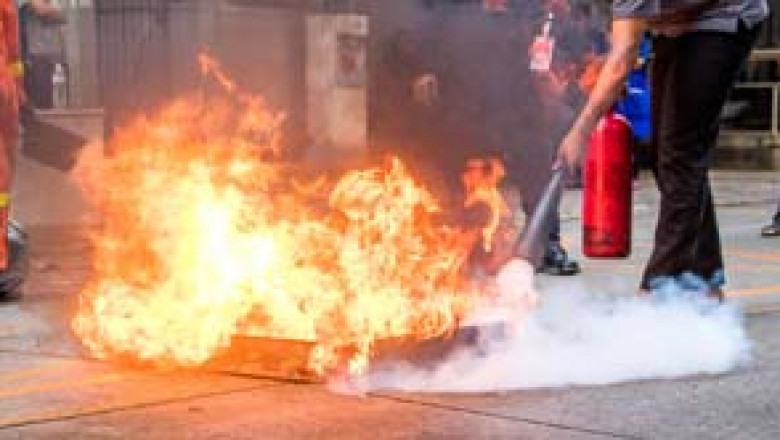 Powder Fire Extinguisher