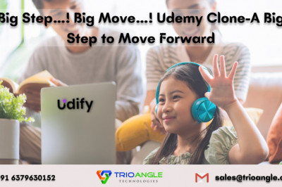 Big Step…! Big Move…! Udemy Clone-A Big Step to Move Forward
