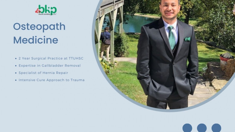 What are the benefits of osteopathy in the treatment of hip and knee pain?