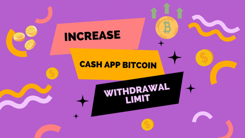 How do I increase Cash App weekly BTC withdrawal limit?