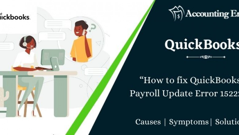 What Do You Need to Know About QuickBooks Payroll Update Error 15222