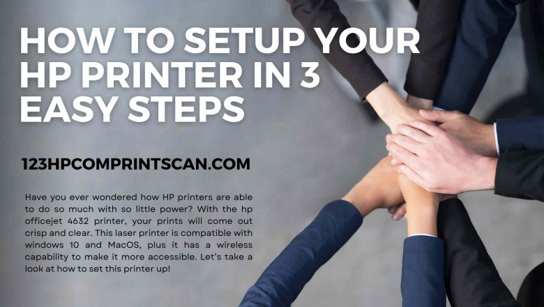 Three Simple Steps to Installing Your HP Printer
