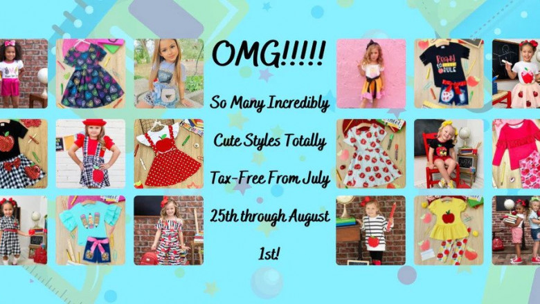 Get Tax-FREE Styles NOW At Mia Belle Girls!