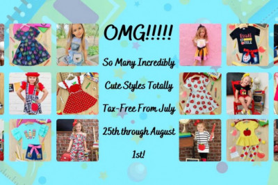 Get Tax-FREE Styles NOW At Mia Belle Girls!
