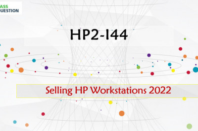Selling HP Workstations 2022 HP2-I44 Dumps