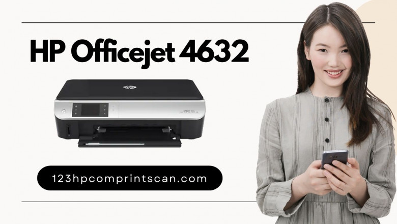 The HP Officejet 4632 printer setup in 123 hp