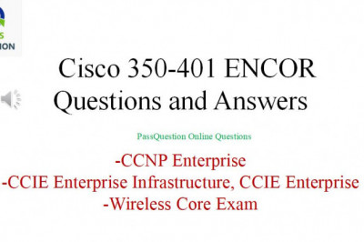 Cisco CCNP Enterprise Core Exam 350-401 ENCOR Dumps
