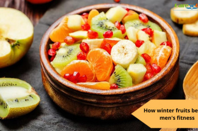 How winter fruits benefit men's fitness