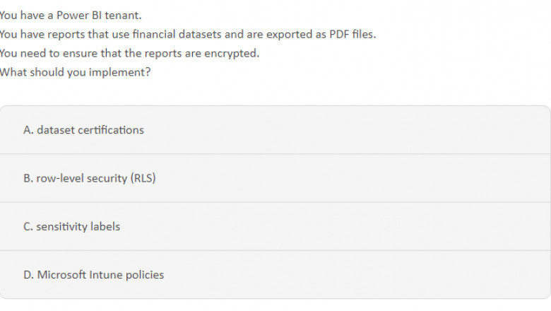 Updated Microsoft PL-300 training material