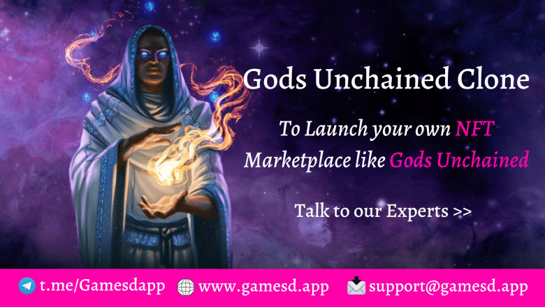 Launch your own Card Trading games like Gods Unchained.
