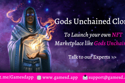 Launch your own Card Trading games like Gods Unchained.