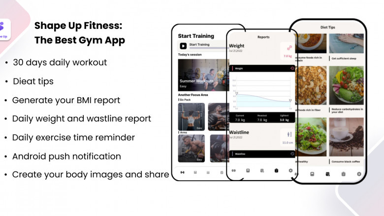 Shape Up Fitness: The Best Gym App