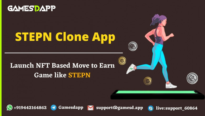 Create your own M2E-based Gaming Platform like STEPN App