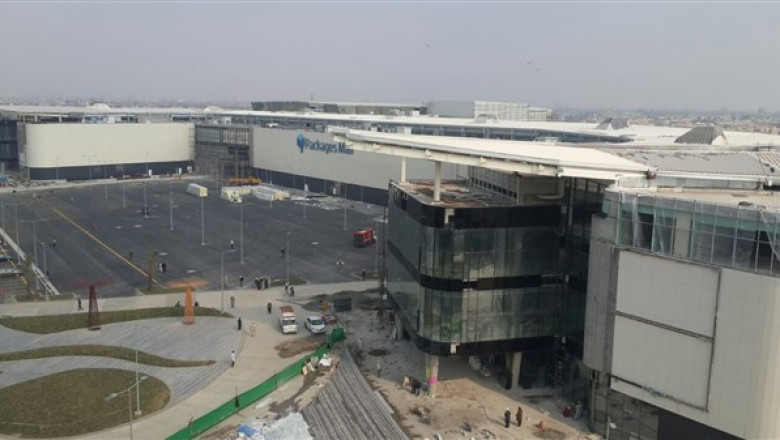 Packages mall family entertainment area in Lahore.