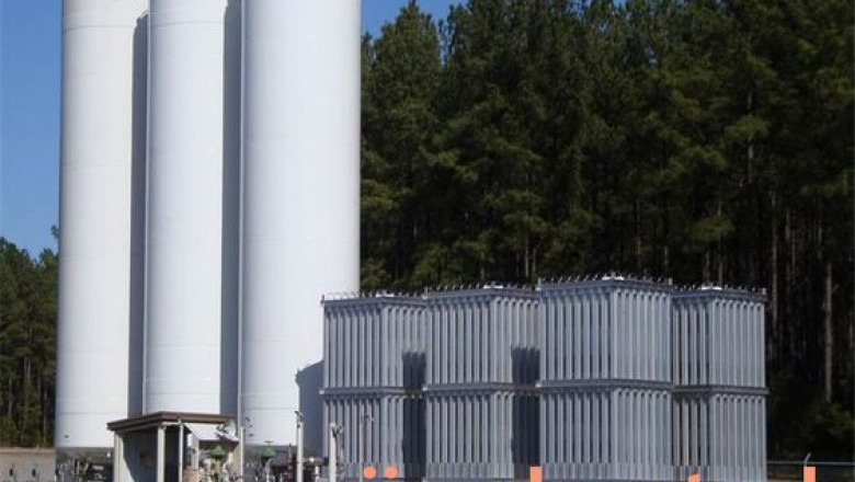 What is cryogenic liquid oxygen storage tank?