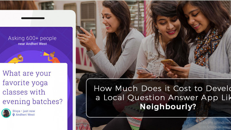 Cost to develop an app like neighbourly