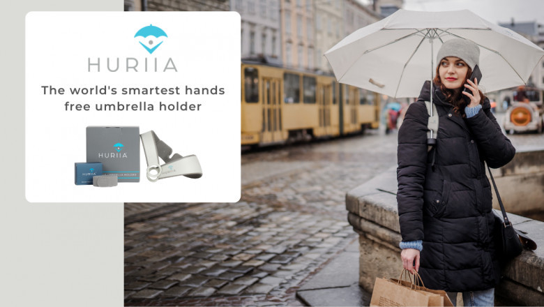 Hands-Free Weather Protection Umbrellas.