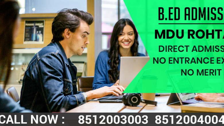 MDU B.ed Admission 2022-2023 online Form Last Date