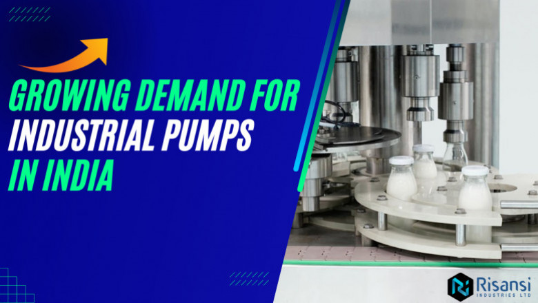 Growing Demand For Industrial Pumps In India