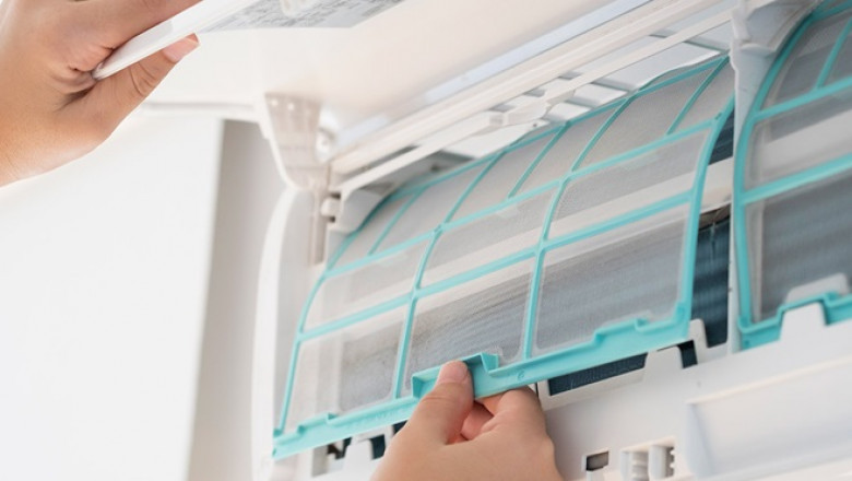 A Split System Air Conditioner