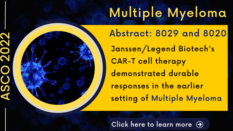 Closely watched Janssen and Legend Biotech's CAR-T cell therapy demonstrated durable responses in the earlier setting of Multiple Myeloma: Updated findings from the CARTITUDE-2 trial