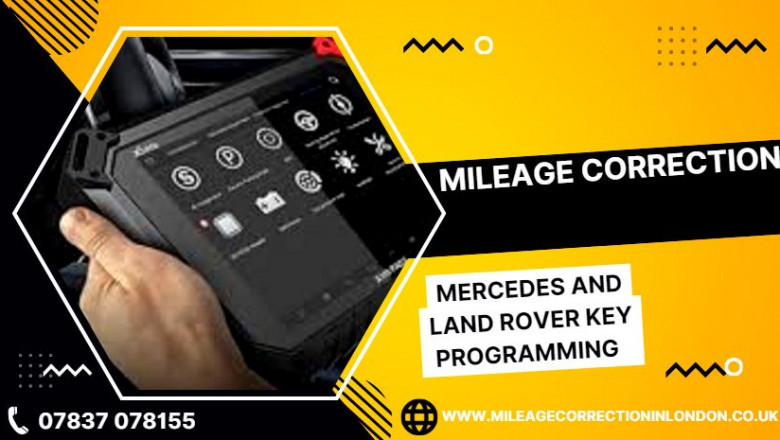 Find Out the Mercedes and Land Rover Key Programming by Mileage Correction London