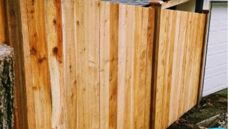 Wood Residential Fence