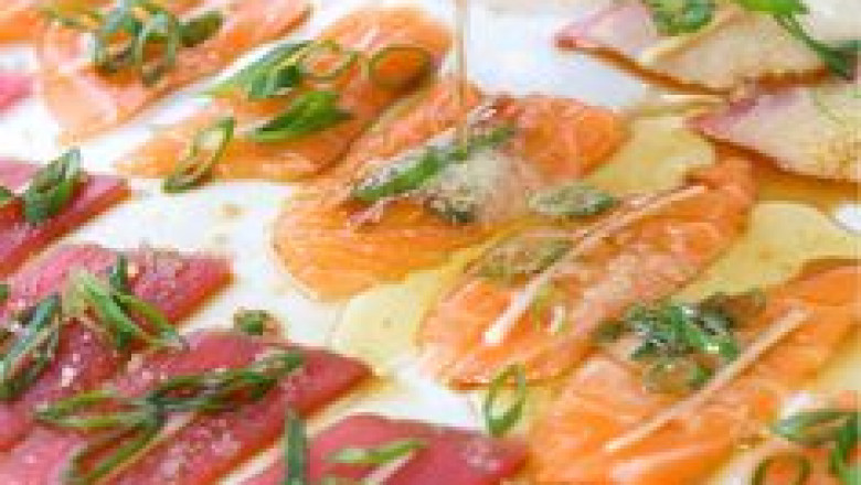 Is it true that horseradish can sterilize raw sashimi?