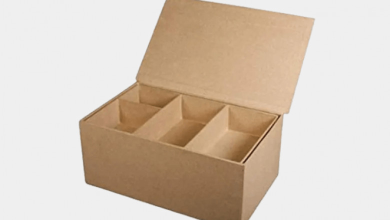 Custom 4 Compartment Shipping Boxes