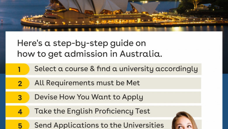 Steps to Get Admission in Australia