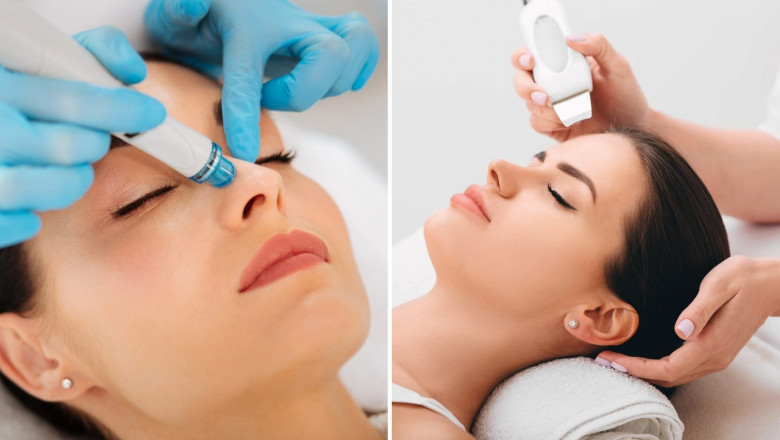 Select Between HydraFacial and Microneedling For Skin Treatment