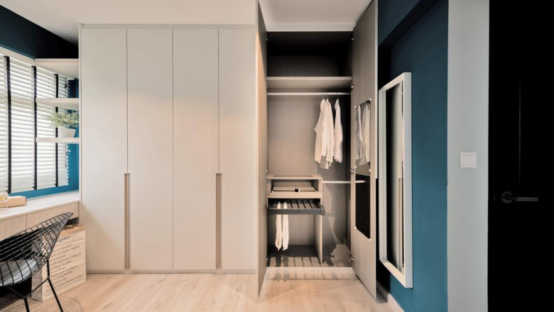 Casement Wardrobe Design Singapore - La Maison Carpentry