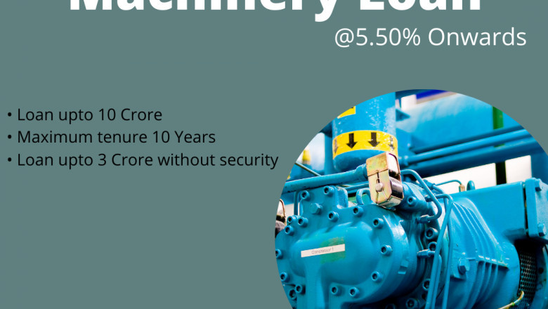 Machinery Loan Without Security