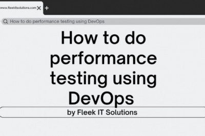 How to do performance testing using DevOps