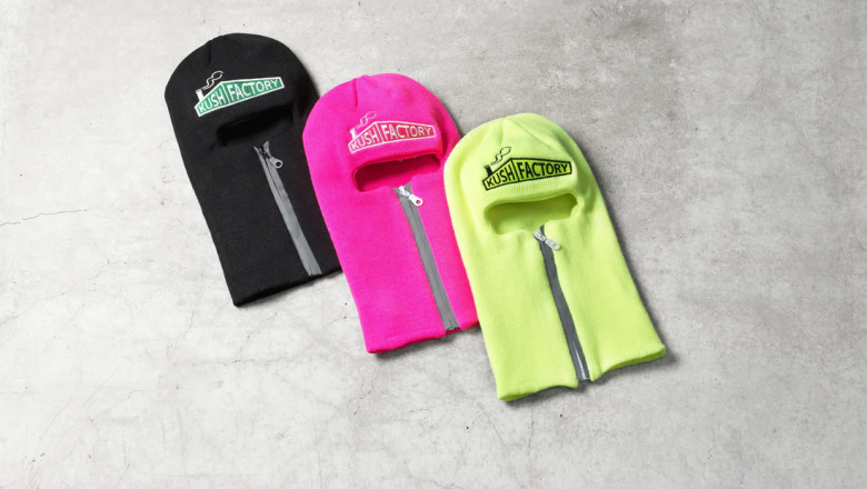 Top Headwear with Hole Whole Ski Mask Black – Kush Factory