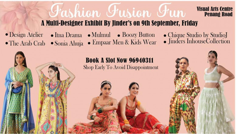 Fashion. Fusion. Fun, a one day multi-designer exhibit!