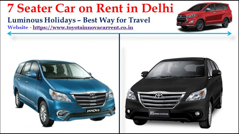 Innova Car on Rent near me in Delhi Rs 10 per km with Driver
