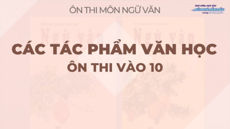 Tac pham on thi vao lop 10