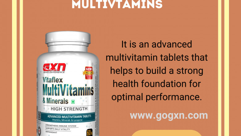 Best Multivitamin for Bodybuilding Supplement | GXN Vitaflex